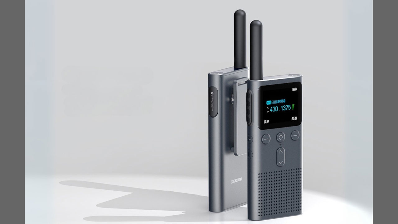 Xiaomi Unveils Digital Walkie-Talkie with 5 km Range