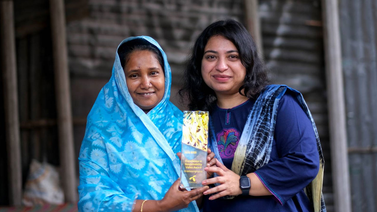 Grameenphone’s ‘Kagojer Kolom’ wins GSMA sustainability video award