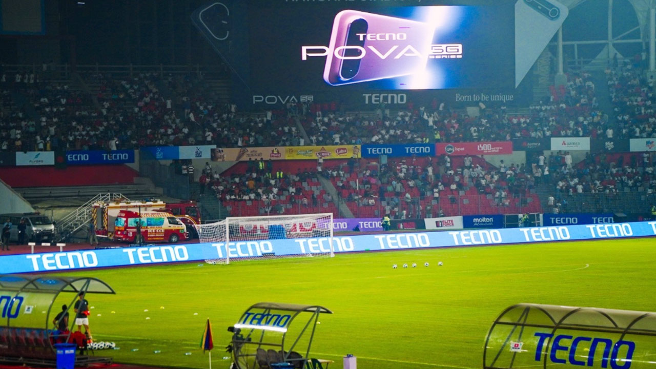 Tecno brings world-class fan experience to Bangladesh football