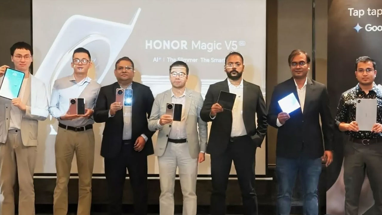 Honor Launches World’s Slimmest Foldable Phone ‘Magic V5’ in Bangladesh