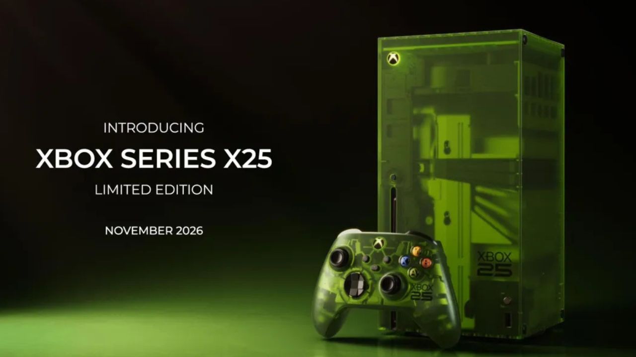 Xbox Marks 25 Years With Special Edition Green Series X Console