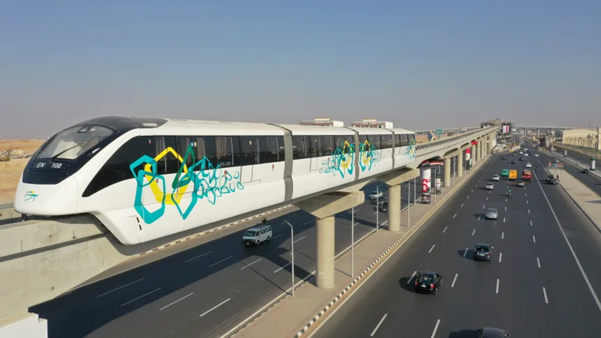 Egypt opens first phase of driverless monorail