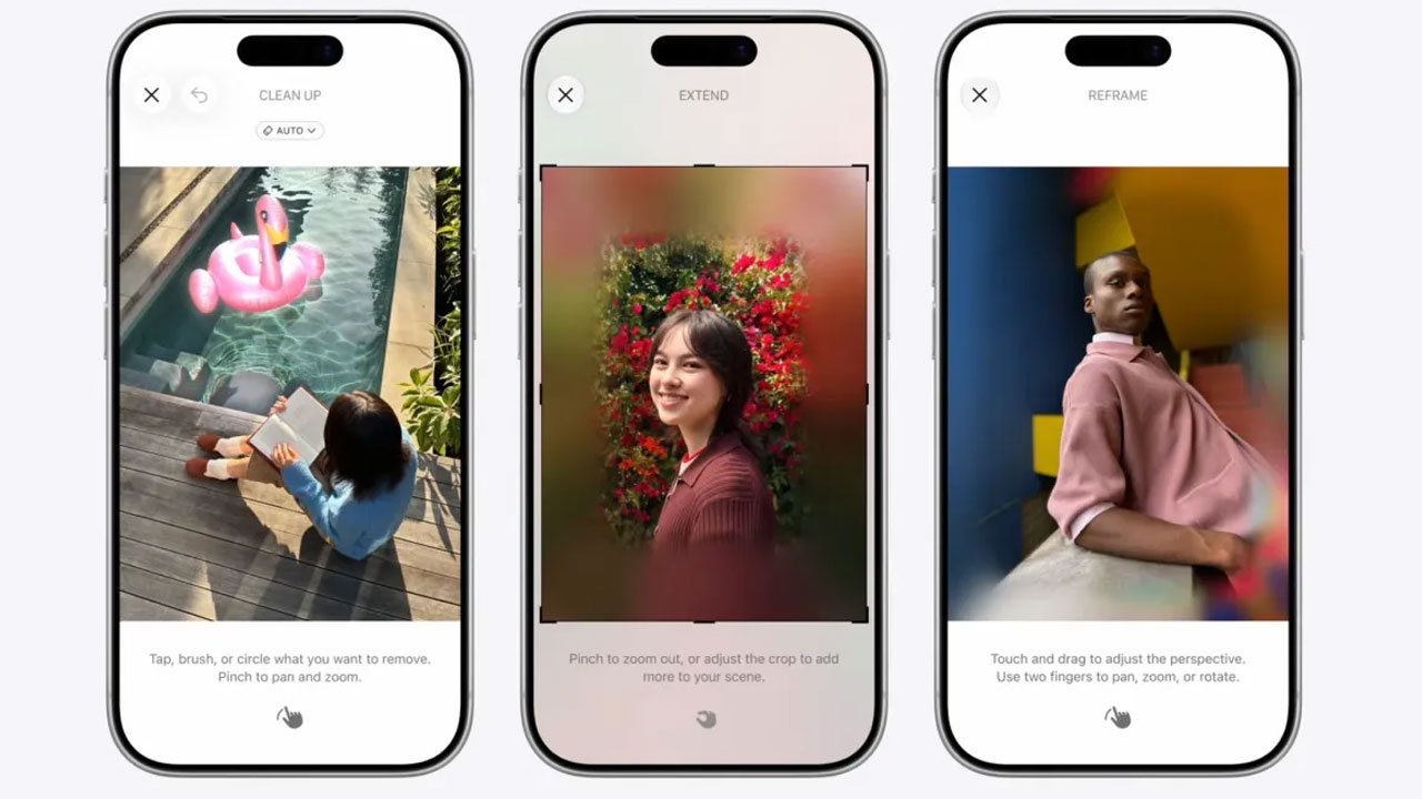 Apple brings AI editing features to Photos app
