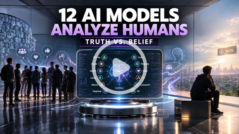 12 AI Models Reveal a Controversial View of Human Nature