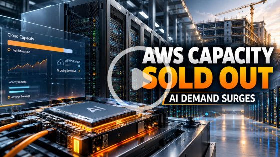 Amazon AWS Cloud Capacity Sells Out as AI Demand Surges