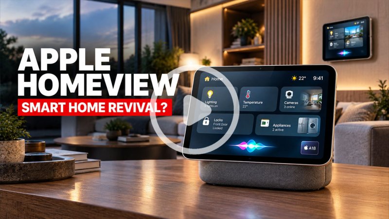 Apple’s New HomeView Smart Home Device Could Launch Tomorrow