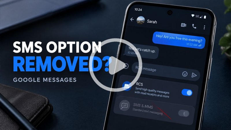Google Messages Is Removing the SMS Option for Specific Contacts