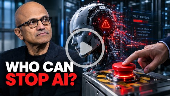 Who Can Stop AI? Nadella Calls for an Emergency Shutdown Mechanism