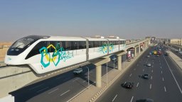 Egypt opens first phase of driverless monorail