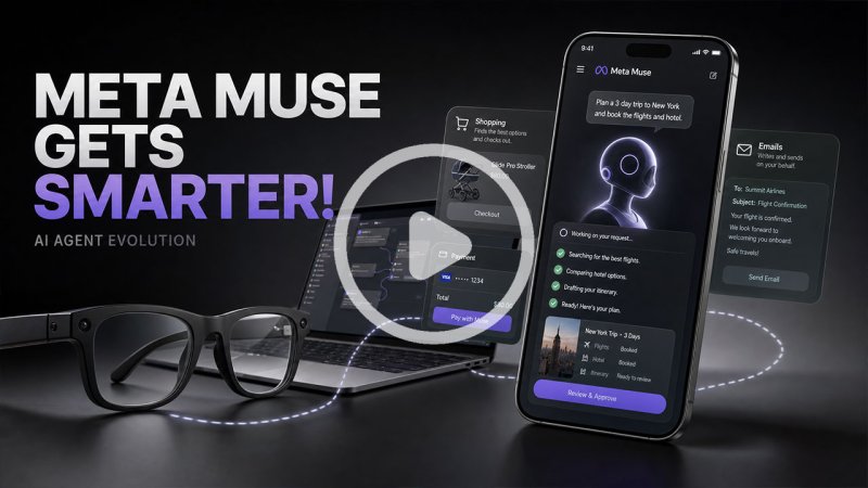 Meta’s Muse AI Agent Can Control Your Computer, Email & More